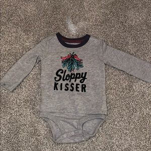 sloppy kisser onesie
